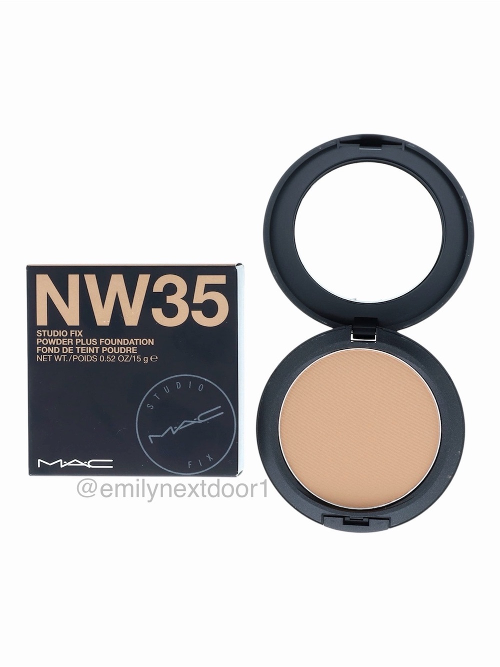 MAC Cosmetics Studio Fix Powder Plus Foundation -NW35- [ORIGINAL FORMULA] NEW